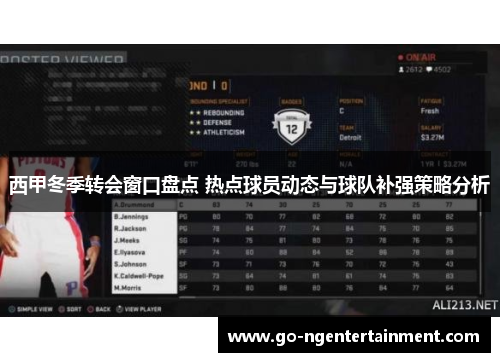 西甲冬季转会窗口盘点 热点球员动态与球队补强策略分析